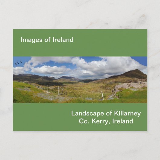 Irisches Bild für Postkarten (Vorderseite)