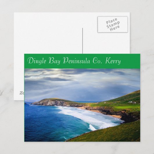 Irisches Bild für Postkarten (Vorne/Hinten)