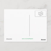 Irisches Bild für Postkarten (Rückseite)