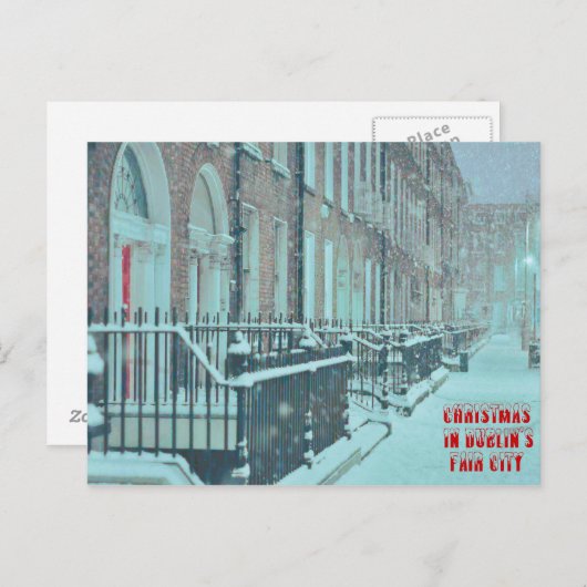 Irisches Bild für Postkarten (Vorne/Hinten)