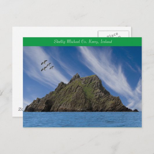 Irisches Bild für Postkarten (Vorne/Hinten)