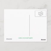 Irisches Bild für Postkarten (Rückseite)