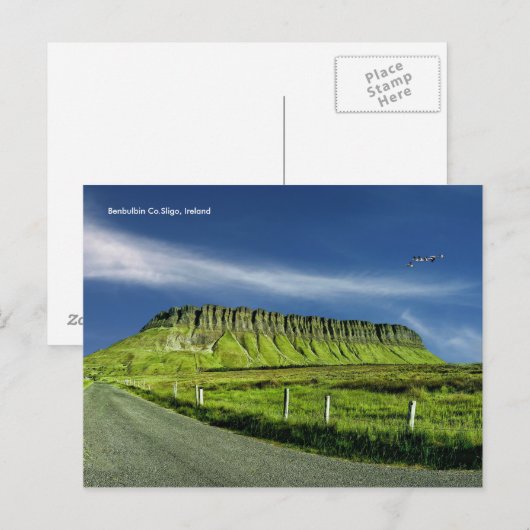 Irisches Bild für Postkarten (Vorne/Hinten)