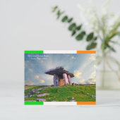 Irisches Bild für Postkarten (Stehend Vorderseite)