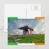 Irisches Bild für Postkarten (Vorne/Hinten)