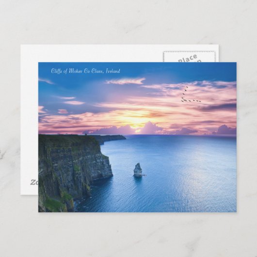 Irisches Bild für Postkarten (Vorne/Hinten)