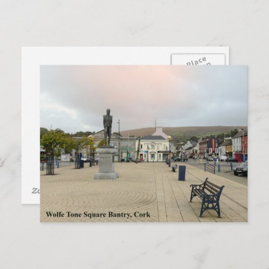 Irisches Bild für Postkarten (Vorne/Hinten)