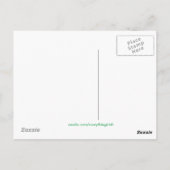 Irisches Bild für Postkarten (Rückseite)