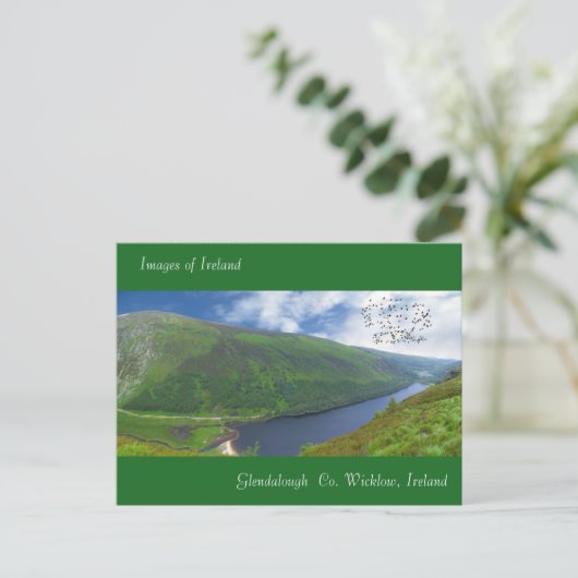 Irisches Bild für Postkarten (Stehend Vorderseite)