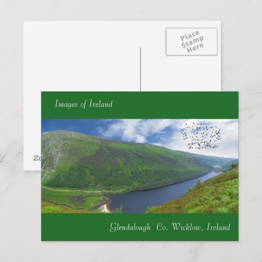 Irisches Bild für Postkarten (Vorne/Hinten)