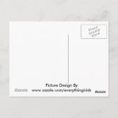 Irisches Bild für Postkarten (Rückseite)