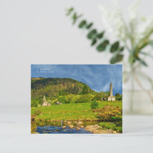 Irisches Bild für Postkarten (Stehend Vorderseite)