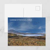 Irisches Bild für Postkarten (Vorne/Hinten)