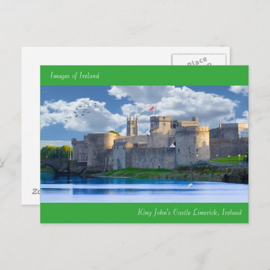 Irisches Bild für Postkarten (Vorne/Hinten)