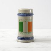 Irisches Blut und Whiskey Bierglas (Mittel)