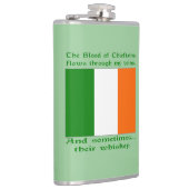 Irisches Blut und Whiskey Flachmann (Rechts)