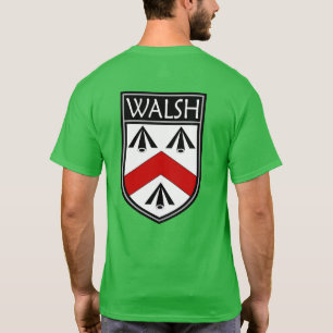 Irisches Clanwappen - Walsh T-Shirt