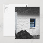 Irisches Cottage Postkarte (Vorne/Hinten)