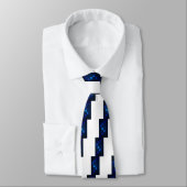 Irisches Design Blaues Kristall Krawatte (Gebunden)