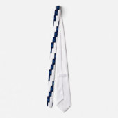 Irisches Design Blaues Kristall Krawatte (Rückseite)
