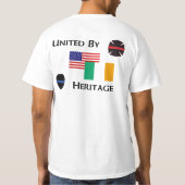 Irisches Erbe T-Shirt (Rückseite)