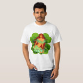Irisches Feenbild T-Shirt (Vorne ganz)