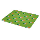 Irisches Flaggen-Muster Schneidebrett (Ecke)