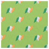 Irisches Flaggen-Muster Stoff (Nahaufnahme)