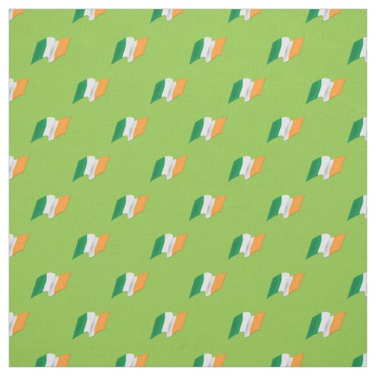 Irisches Flaggen-Muster Stoff (Muster)