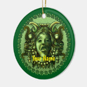 Irisches Gargoyle-Ornament Keramik Ornament (Links)