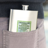 irisches Gebet Flachmann (Beispiel)