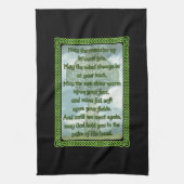 irisches Gebet Geschirrtuch (Vertikal)