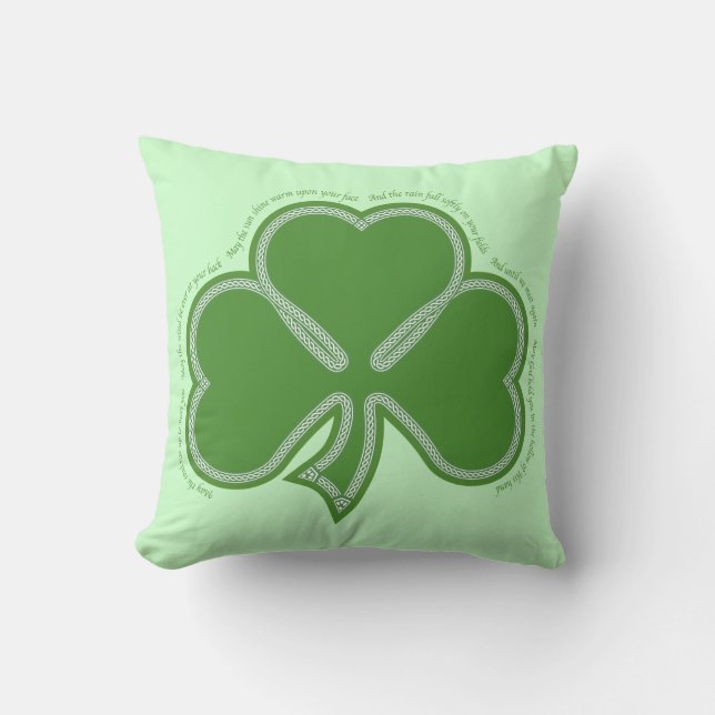 irisches Gebet Kissen (Vorderseite)