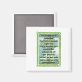 irisches Gebet Magnet (Vorderseite/Rückseite)