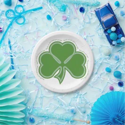 irisches Gebet Pappteller (Party)
