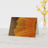Irisches Gebets-Allzweckgruß-Karte Karte (Gelbe Blume)