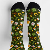 Irisches Glück Socken (Oben)