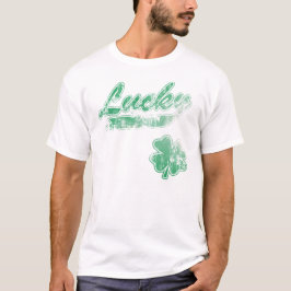 Irisches glückliches Kleeblatt T-Shirt