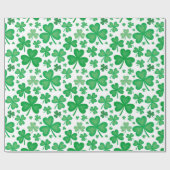 Irisches grünes geschenkpapier (Flach)