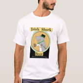 Irisches Haifisch-Bier T-Shirt (Vorderseite)