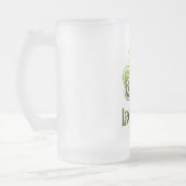 Irisches halbes Liter Mattglas Bierglas (Links)