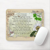 Irisches Haus-Segen mousepad (Mit Mouse)