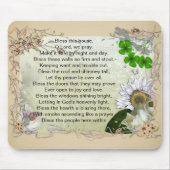 Irisches Haus-Segen mousepad (Vorne)