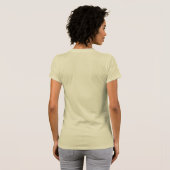 Irisches Ingwer-Kleeblatt T-Shirt (Schwarz voll)