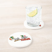 Irisches italienisches Erbe Untersetzer (Seite)