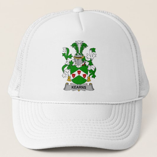 Irisches Kearns oder O_Kearon Wappen Familienwappe Truckerkappe (Vorderseite)