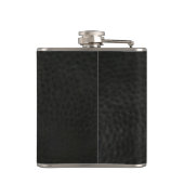 Irisches keltisches Kreuz-Imitat-Leder Flachmann (Rückseite)