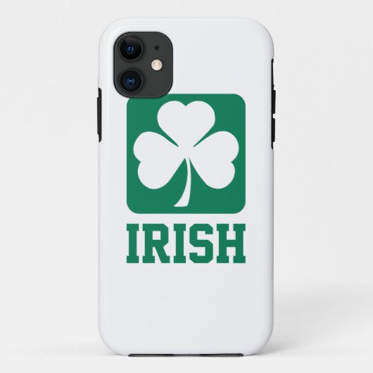 irisches Kleeblatt Case-Mate iPhone Hülle (Rückseite)