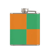 irisches Kleeblatt Flachmann (Rückseite)