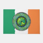 irisches Kleeblatt Fußmatte (Vorderseite)